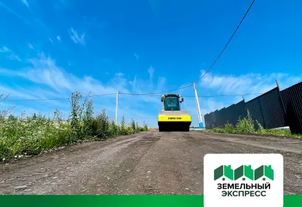 Дорожные работы в поселке "Рублево"