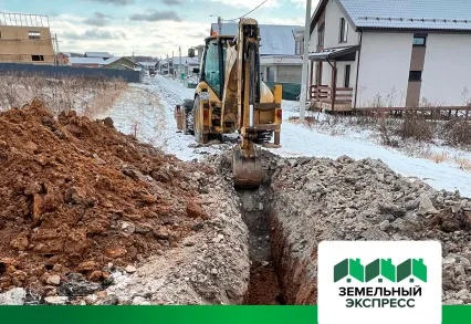 КП "Регата" активно продолжаются работы по строительству газопровода