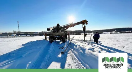 Работы по электрификации поселка "Регата"