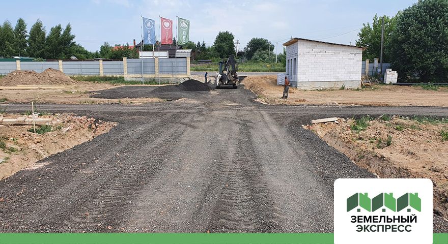 Обустройство въезда в поселке "Calipso Village-2 "