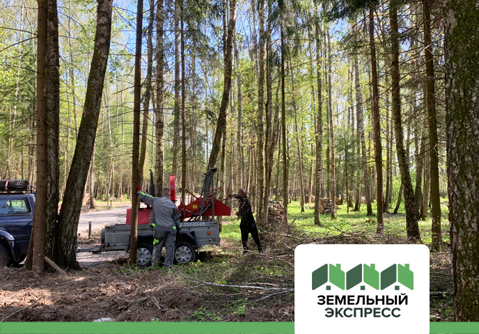 Плановые работы по благоустройству прогулочных троп в КП "ПриЛесной"