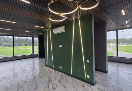 Отделочные работы в здании охраны и коворкинга в КП «Триумфальный»