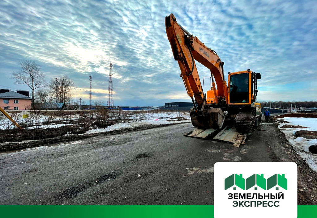 Дорожные работы возле КП "Регата"