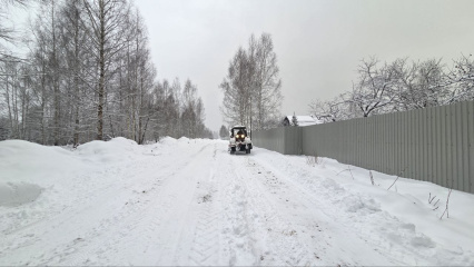 Расчистка дорог в «Каретном ряду»