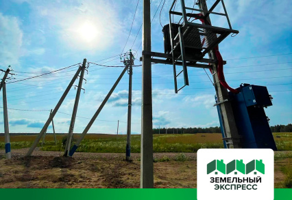 Монтаж трансформаторной подстанции в поселке «Династия»