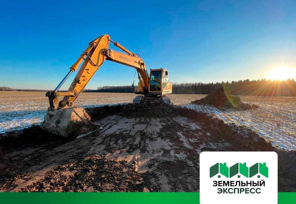 Ведутся работы по нарезке дорог в "Растуново ИЖС"