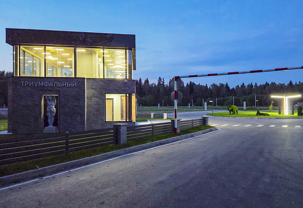 Обновление подсветки в КП «Триумфальный»