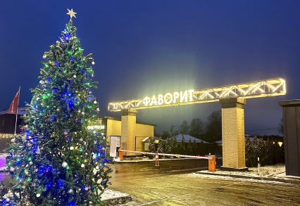 Праздничное настроение в коттеджном посёлке «Фаворит»