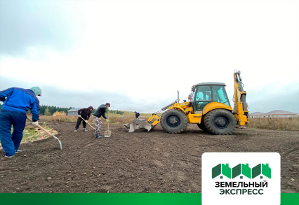 Отсыпка внутрипоселковых дорог в поселке "Брусникино"