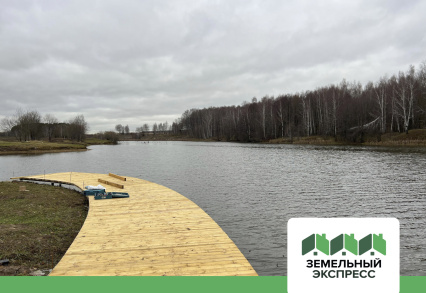 Работы по монтажу пирса в КП “Грибоедово”