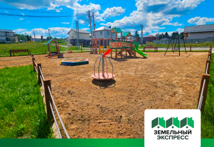 Благоустройство детской площадки в поселке "Calipso Village-2"