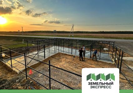 Идут работы по монтажу контейнерной площадки в поселках "Растуново ИЖС" и "Брусникино"