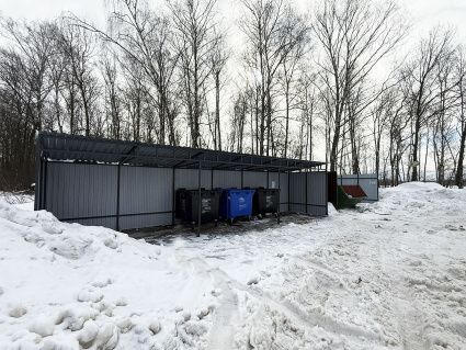 КП «Дивный»: новая контейнерная площадка