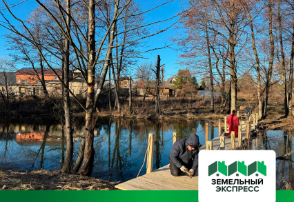 Проведены работы по благоустройству дороги в КП "Династия"