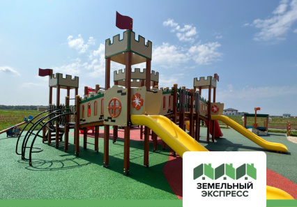 В КП "Новое Растуново" завершили благоустройство детской спортивной зоны