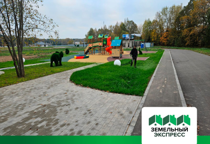 Покос газона в КП "Триумфальный"