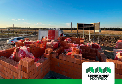 Строительство дома охраны в поселке "Новое Растуново"