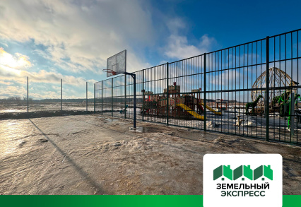 КП "Новое Растуново" установка баскетбольных колец