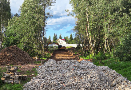 Благоустройство дорожной сети в КП «Каретный ряд»