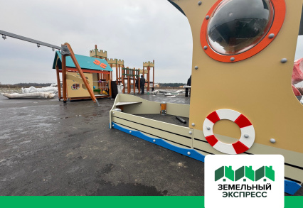 Детская площадка в КП “Новое Растуново”