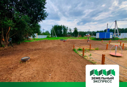 Подготовка к посеву газона в поселке «Calipso Village-2»