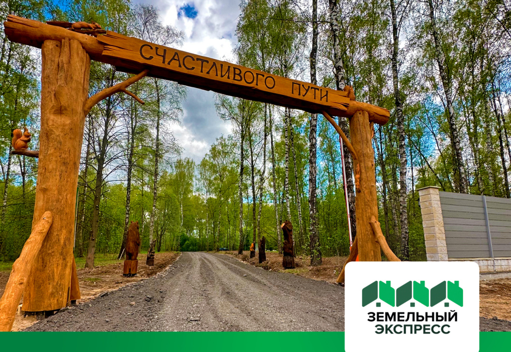 Подъездная дорога к поселку «Лесной остров»