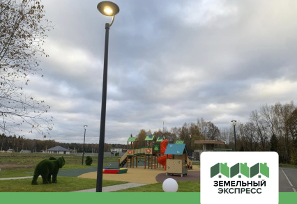 Установка освещения в КП “Триумфальный”