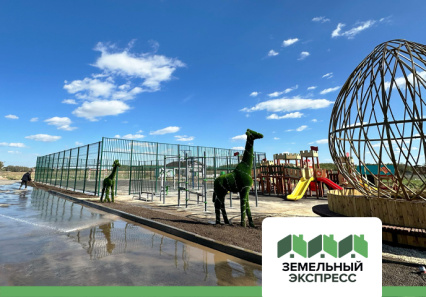 Продолжаются работы по обустройству зон общего пользования в КП "Новое Растуново"