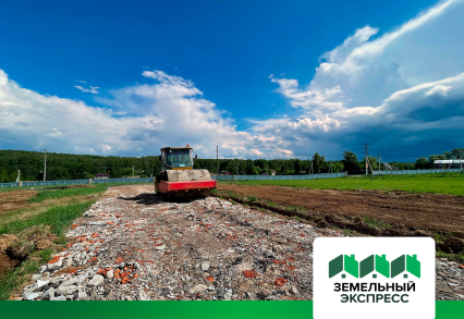 Дорожные работы в поселке "Минаево парк"