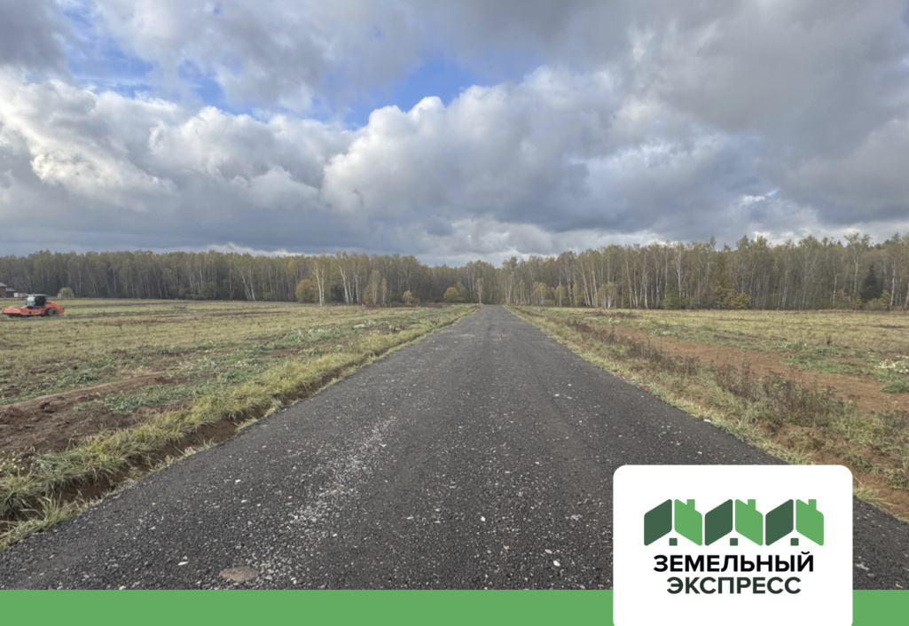 Укатка асфальтовой крошки в КП “Минаево Парк”