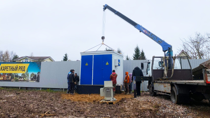 «Каретный Ряд»: монтаж трансформаторной подстанции