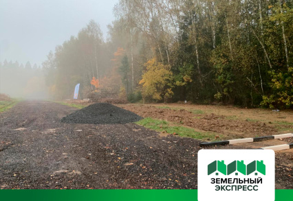 Начали производство работ по обустройству лесных дорожек в КП "Триумфальный"