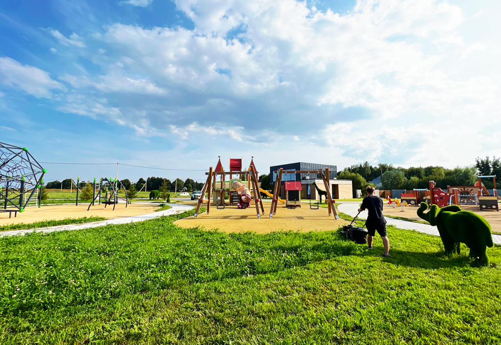 Благоустройство зелёных зон в КП «Грибоедово»