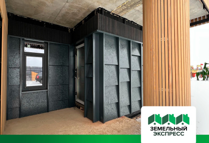 Завершены работы по установке декоративных элементов дома охраны КП "Новое Растуново"