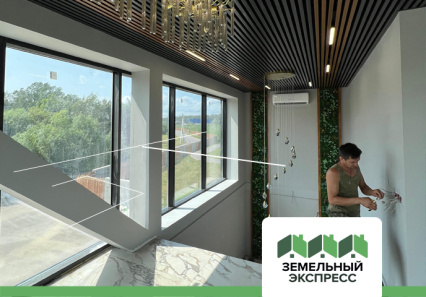 В КП "Грибоедово" плановые работы по завершению клубного дома в поселке