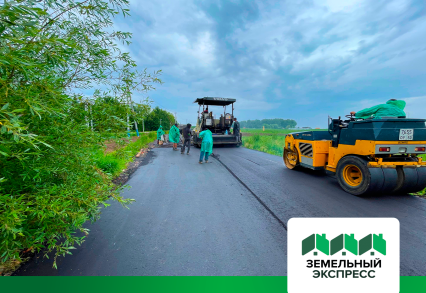 Дорожные работы возле "Есенино"