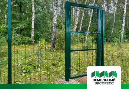 Обустройство выходов в лес в КП "Династия"